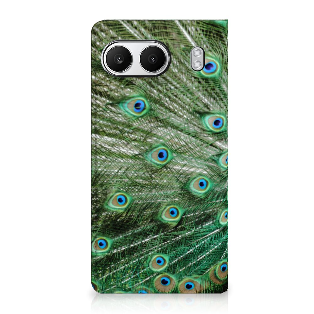 OnePlus Nord 4 Hoesje maken Pauw hoesje pauwenveren voorkant