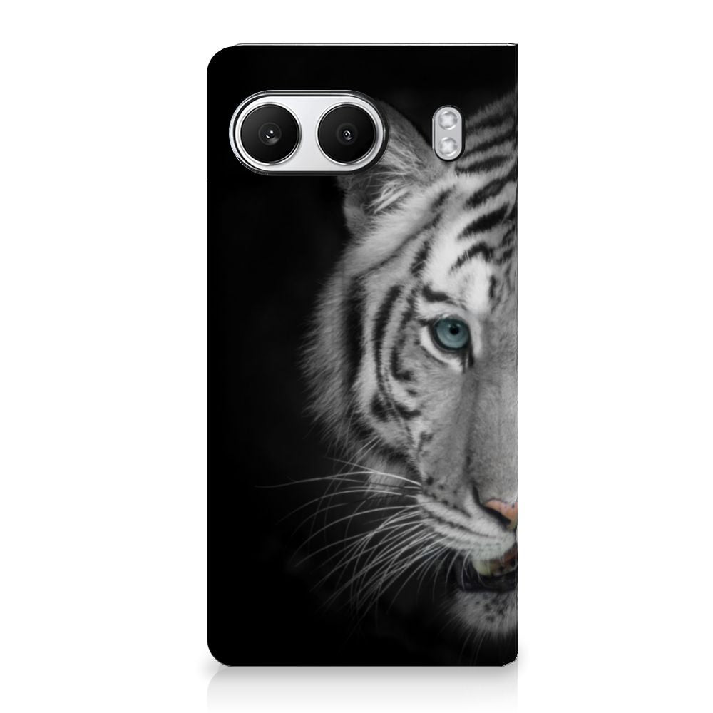 OnePlus Nord 4 Hoesje maken Tijger stand witte tijger aanzicht