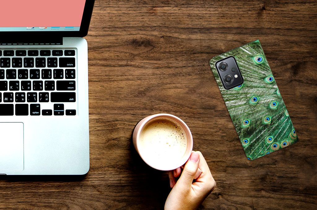 OnePlus Nord CE 2 Lite 5G Hoesje maken Pauw design pauw aanzicht