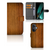 OnePlus Nord CE 3 Book Style Case Donker Hout met pasjeshouder voor veelzijdige bescherming en uitstraling.