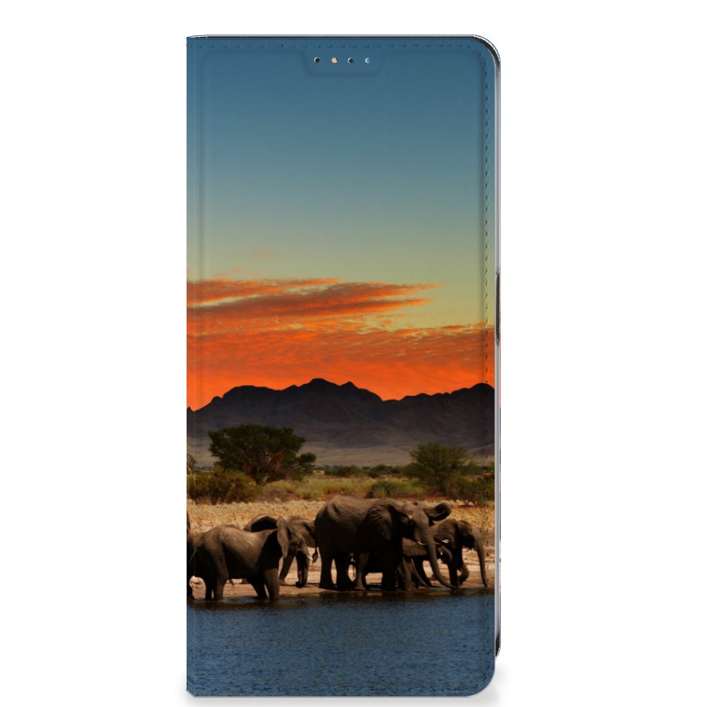 OnePlus Nord CE 3 Lite Hoesje maken Olifanten design olifanten aanzicht