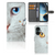 OnePlus Nord CE 3 Lite Telefoonhoesje met Pasjes Witte Kat met unieke ogen, perfect als cadeau đ voor gebruiksgemak en bescherming.