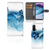 OnePlus Nord CE 5G Telefoonhoesje met Pasjes Vlinders design blauwe vlinders aanzicht