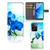PPO A57 | A57s | A77 4G Hoesje Orchidee Blauw - Cadeau voor je Moeder
