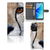 PPO A57 A57s A77 4G Telefoonhoesje met Pasjes Cheetah design cheeta close-up aanzicht