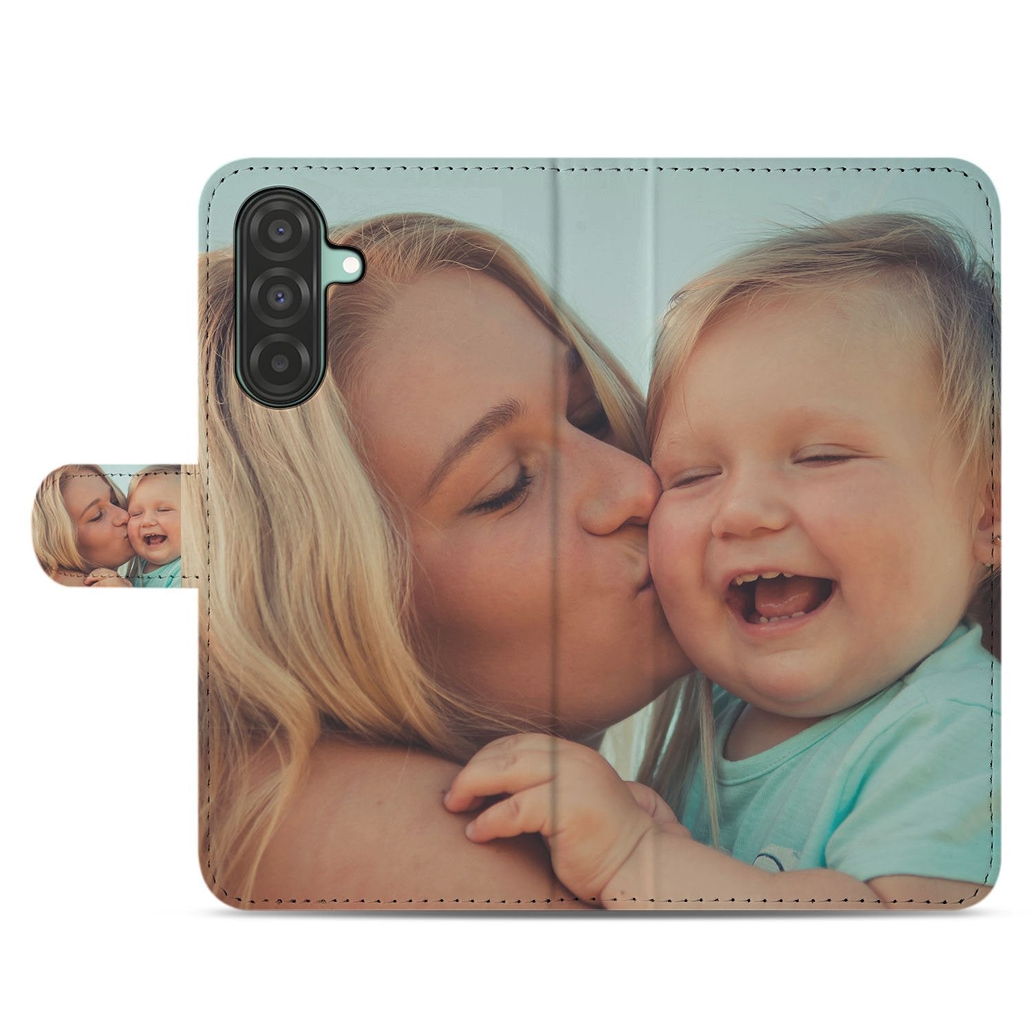 Samsung Galaxy A17 Portemonnee Hoesje ontwerpen met eigen Foto