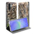 Bookcase Samsung Galaxy A17 Baby Luipaard Book Case voorkant zijaanzicht