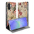 Samsung Galaxy A17 Bloemen Wallet Case achterzijde voorzijde