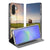 Samsung Galaxy A17 Flip Style Cover Koe landschap ondergang