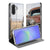 Samsung Galaxy A17 Stand Case Hoesje Vintage Auto stand case retro auto aanzicht