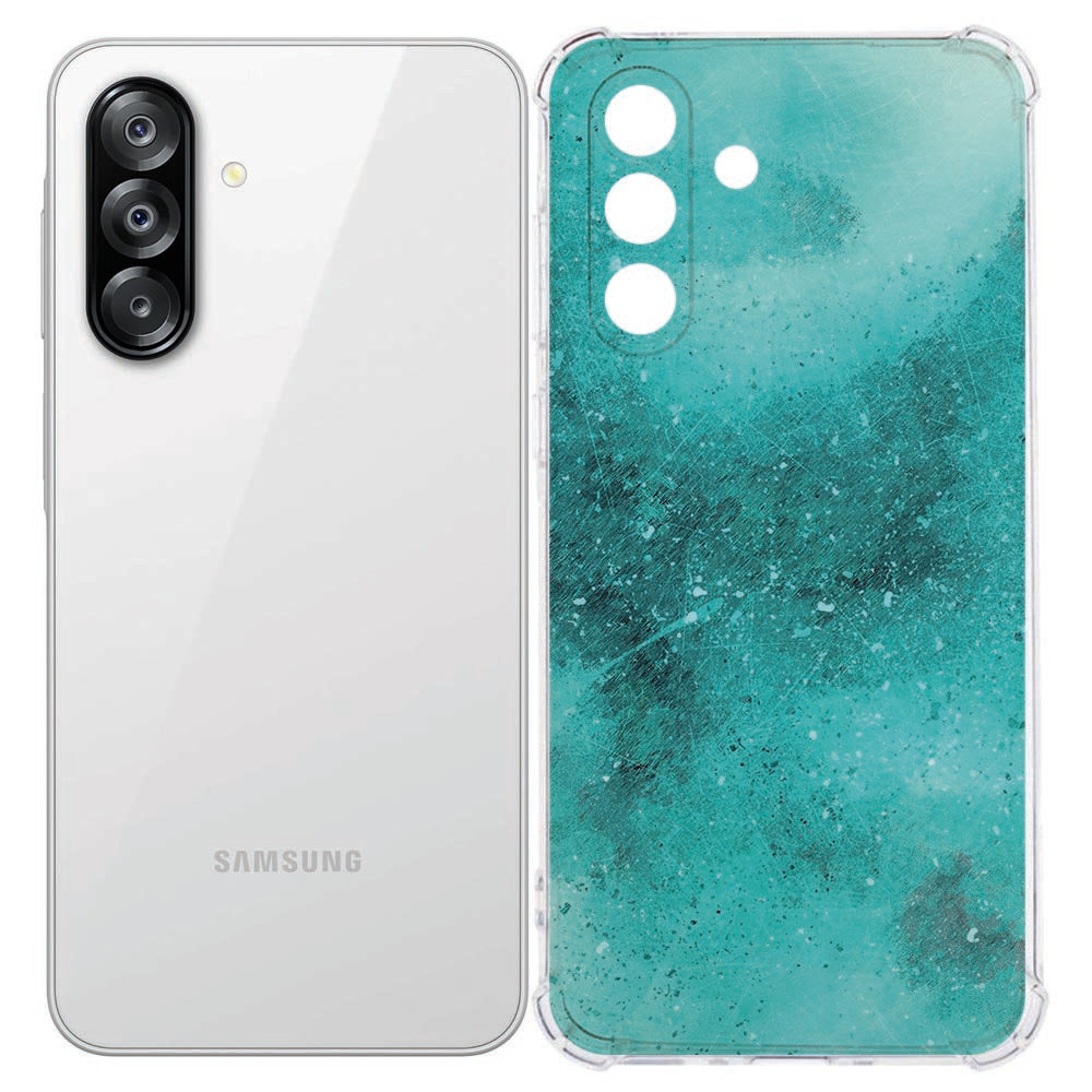 Backcover Hoesje Samsung Galaxy A26 Painting Blue Antishock