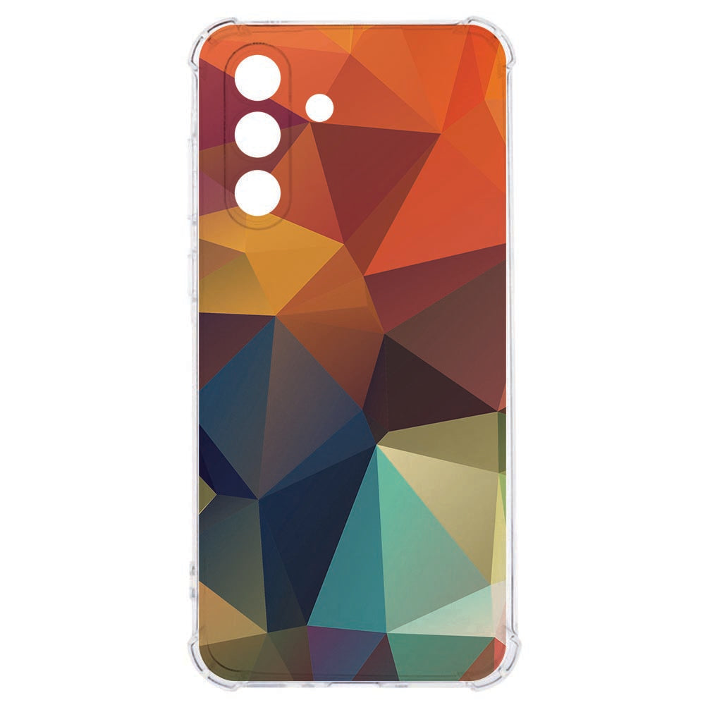 Flexibele back cover Samsung Galaxy A26 Polygon Color Schokbestendig