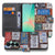 Samsung Galaxy A27 bookcase Kentekenplaten, voorkant met gesloten klep