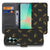 Samsung Galaxy A27 bookcase Leopards, voorkant met gesloten klep