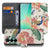 Samsung Galaxy A27 bookcase Pink Peacock, voorkant met gesloten klep
