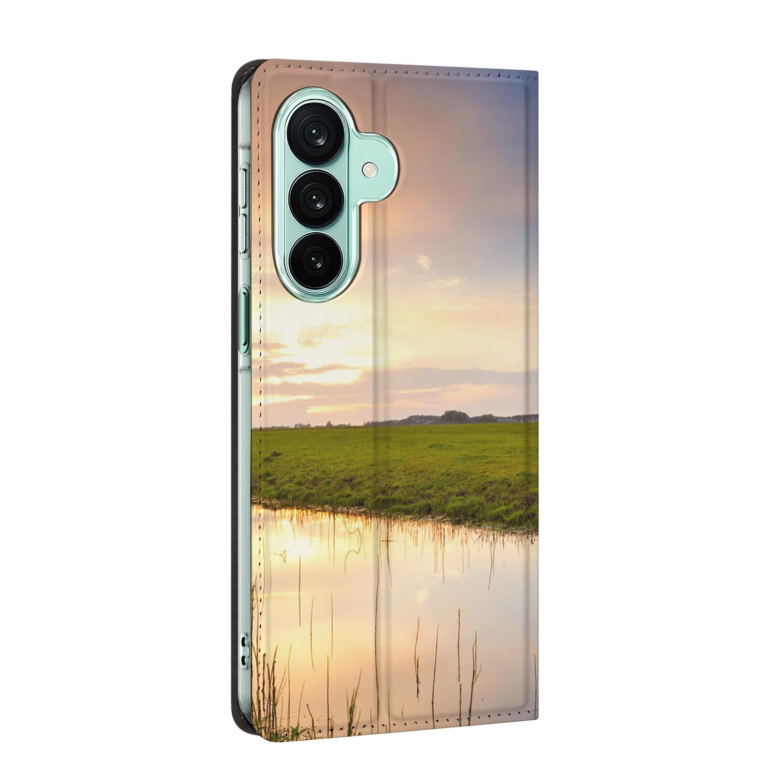 Samsung Galaxy A27 standcase Koe, bescherming voor- en achterkant