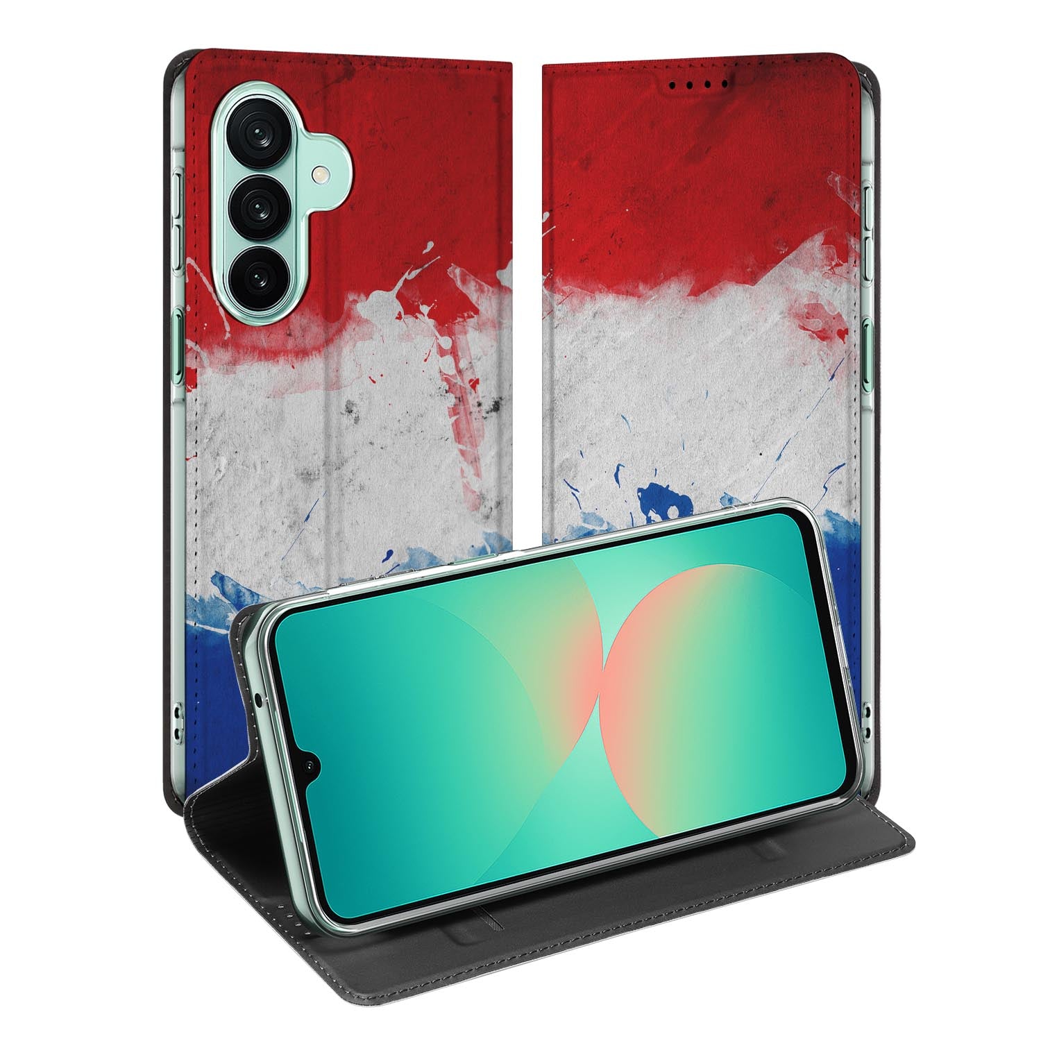 Samsung Galaxy A27 standcase met Nederland-print