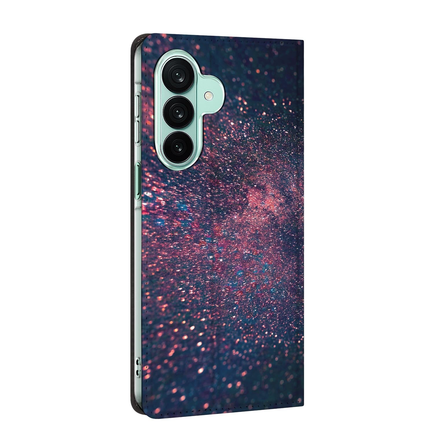 Samsung Galaxy A27 standcase Stars, bescherming voor- en achterkant