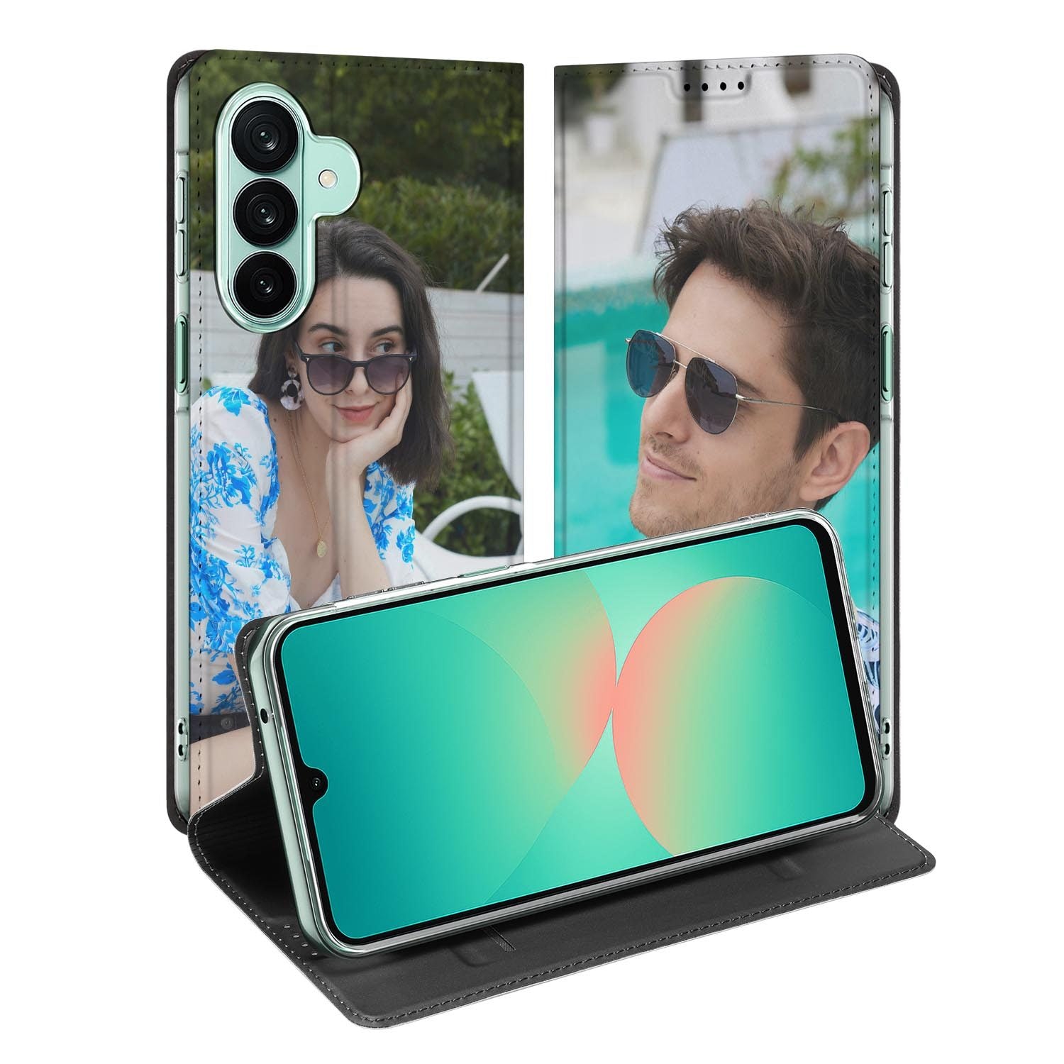 Samsung Galaxy A27 standcase met ontwerpen met foto-print