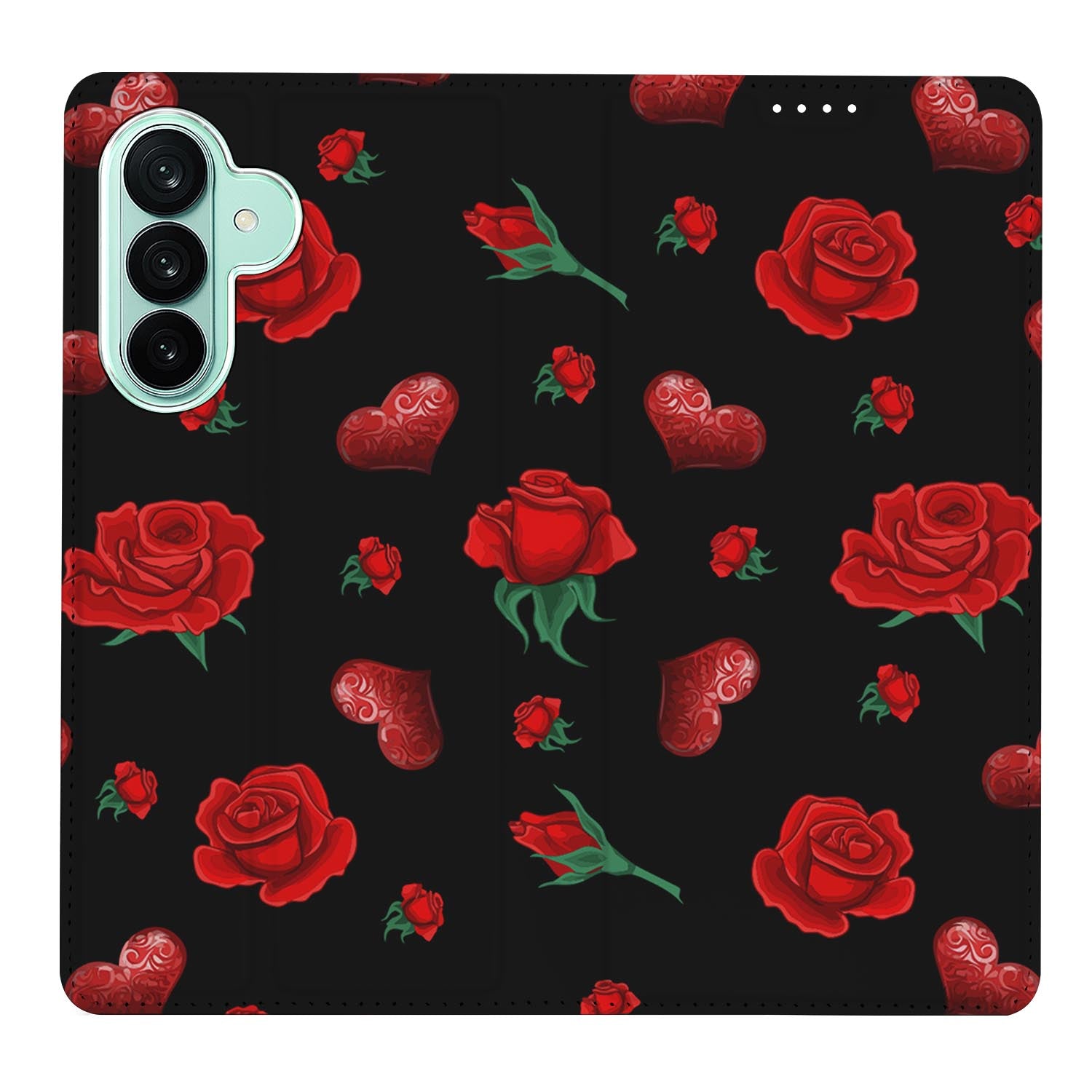Samsung Galaxy A27 boekhoesje Valentine met pasjesvak