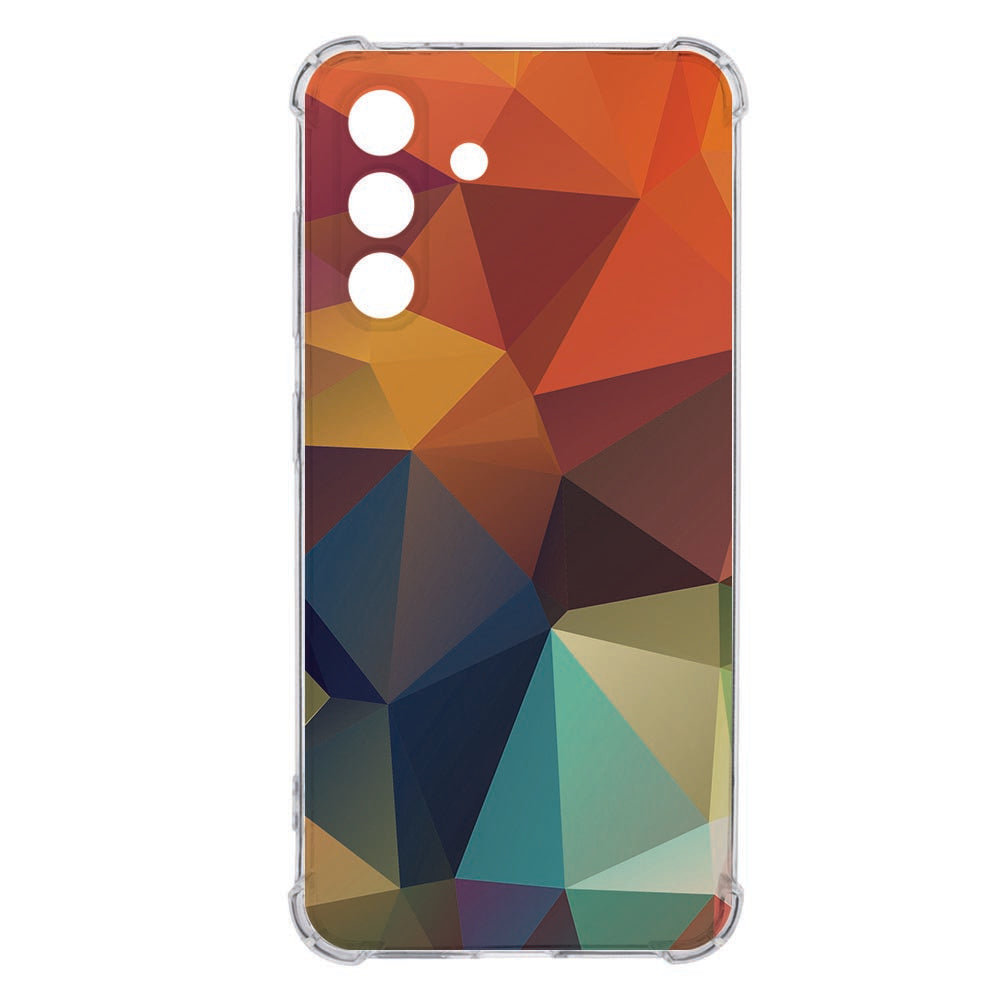 Samsung Galaxy A36 Back Cover - Polygon Color TPU Shockproof