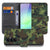 Samsung Galaxy A37 Portemonnee Hoesje Camouflage Leger