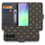 Book Case Samsung Galaxy A37 Franse Lelie Bruin Goud