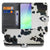 Samsung Galaxy A37 Book Case Hoesje Koeienvlekken