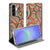Samsung Galaxy A37 Retro Telefoonhoesje Bookcase Retro print Vooraanzicht.