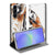 Samsung Galaxy A37 Book Cover Tiger Watercolor Design Vooraanzicht.