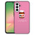 Samsung Galaxy A57 Backcover Hoesje Nut Boyfriend roze vooraanzicht.