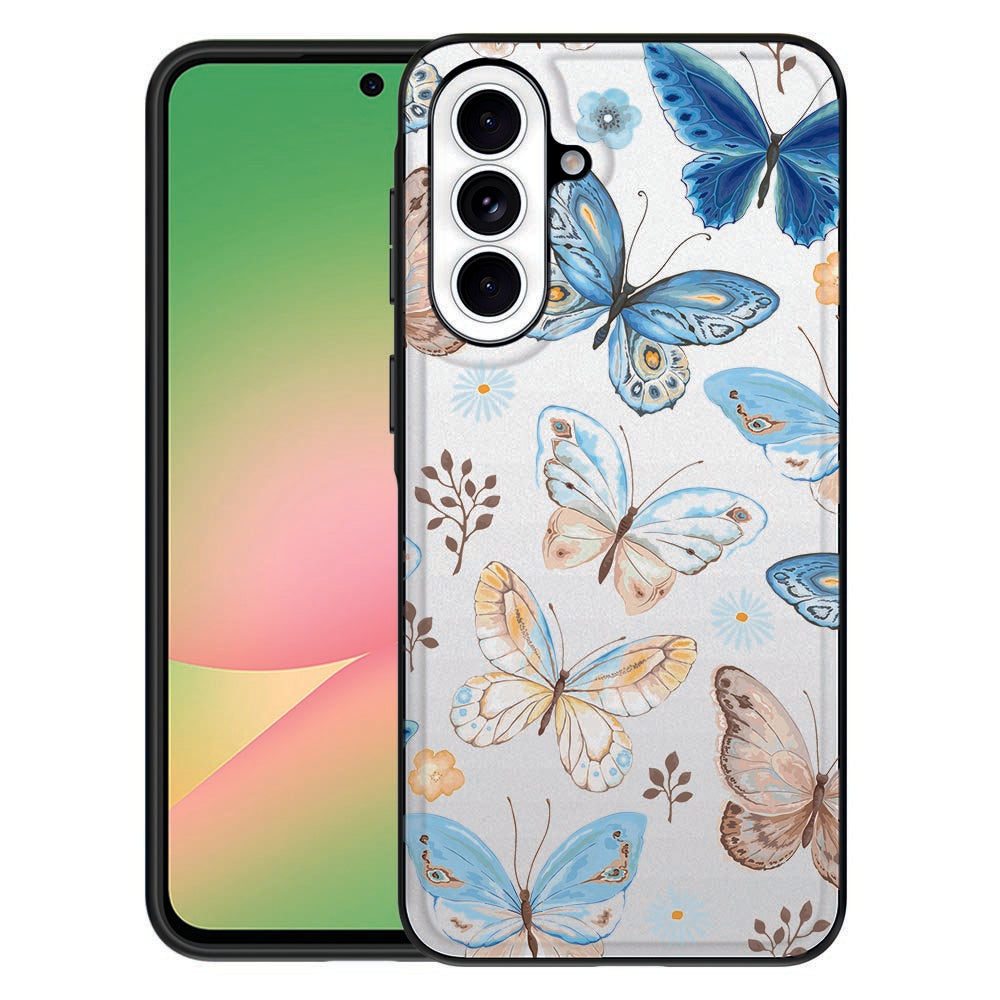 Samsung Galaxy A57 Vlinder Back Cover vlinderprint achterzijde.