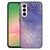 Samsung Galaxy A57 Watercolor Paars Backcover Hoesje Aanzicht detail.
