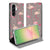 Samsung Galaxy A57 Standcase Hoesje Flamingo flamingo print voorkant en achterkant.
