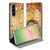 Samsung Galaxy A57 Bookcase Kompas voorkant en open met telefoon erin.