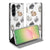 Samsung Galaxy A57 Book Cover Konijntjes binnenkant zachte bunny-print en smartphone aanzicht.