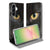 Samsung Galaxy A57 Book Case Zwarte Kat book case zwarte kat kattenogen vooraanzicht.