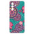 Samsung Galaxy A57 Softcase Cirkels en Vlinders Shockproof