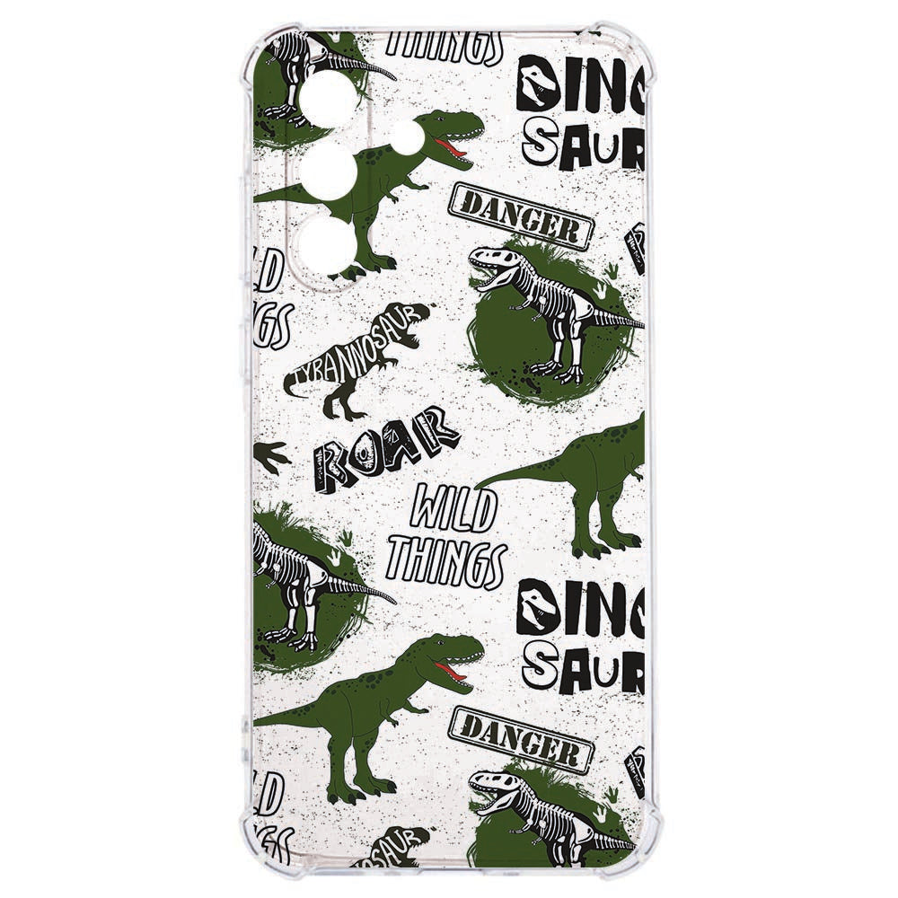 TPU Backcover Samsung Galaxy A57 Dinosaurus Valbestendig