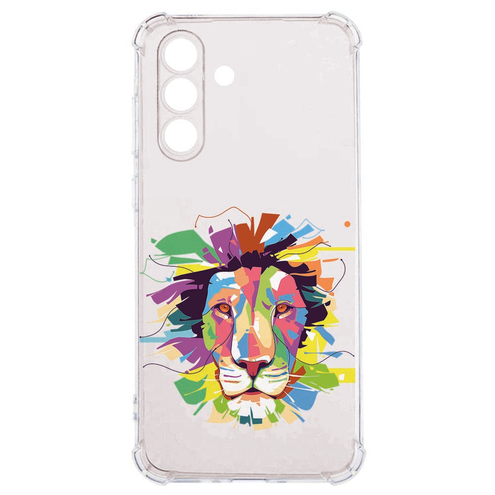 TPU Siliconen Hoesje Samsung Galaxy A57 Lion Color Schokbestendig