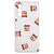 Samsung Galaxy A57 Softcase Nut Jar schokbestendig transparant ontwerp potjes patroon.