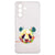 Samsung Galaxy A57 Flexibele back cover Panda Color Schokbestendig transparant ontwerp met kleurrijke panda afbeelding.