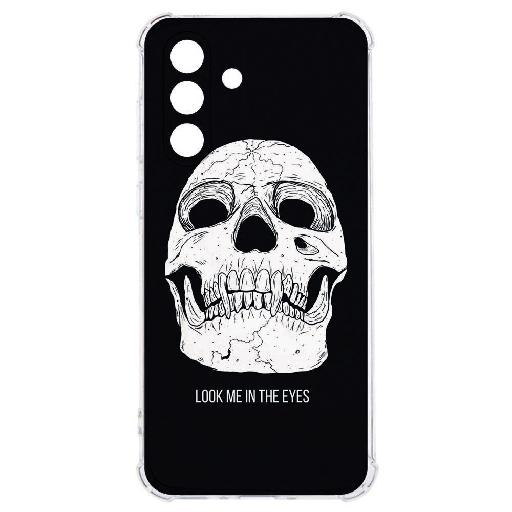 Flexibele back cover Samsung Galaxy A57 Skull Eyes Shockproof
