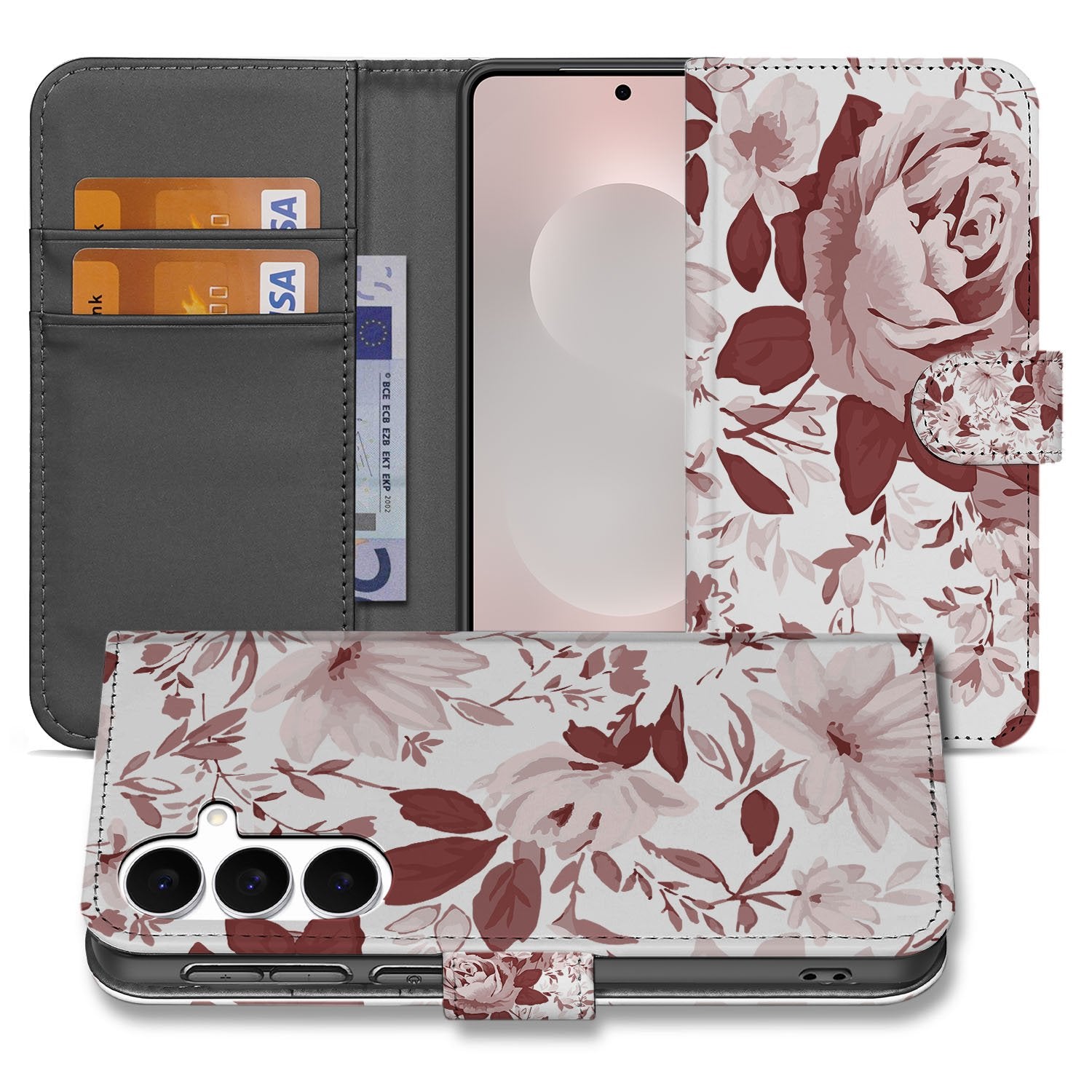 Hoesje Samsung Galaxy S25 FE Watercolor Flowers