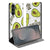 Samsung Galaxy S25 FE Book Wallet Case Avocado Singing design avocado voorkant
