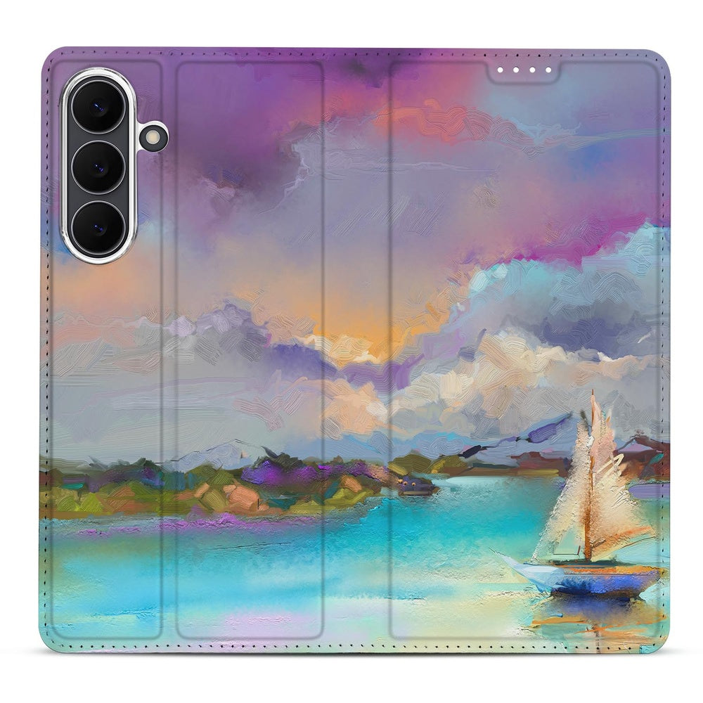 Samsung Galaxy S25FE Bookcase Boat design maritiem aanzicht