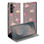 Samsung Galaxy S25 FE Book Case Flamingo boek hoes flamingo patroon voorkant