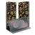Samsung Galaxy S25 FE Book Wallet Case Gouden Bloemen voorkant zijkant