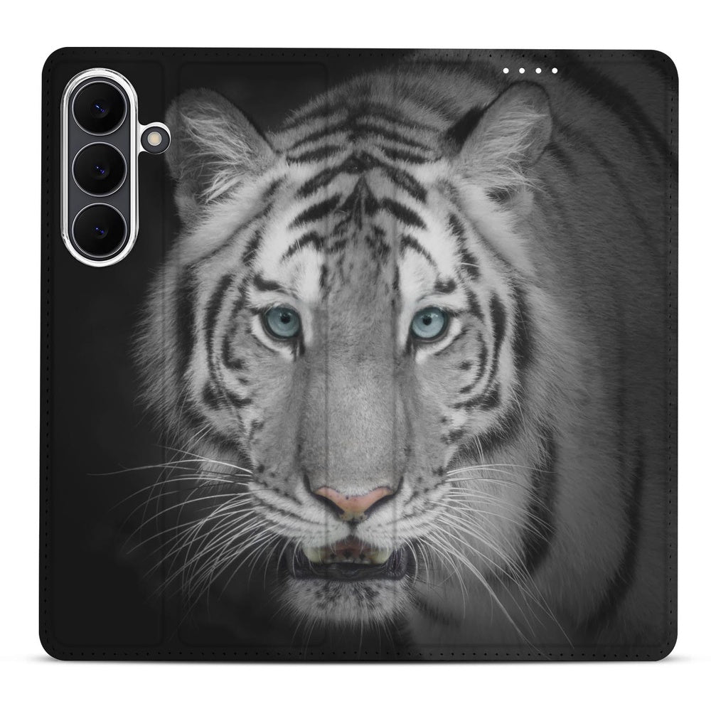 Samsung Galaxy S25 FE Stand Case Hoesje Tijger design voorkant