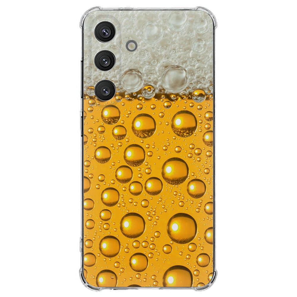 Samsung Galaxy S25 FE Hoesje - Bier TPU Antishock